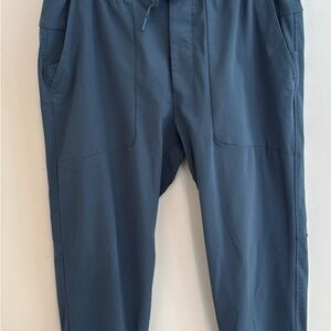 Lululemon Men's Blue ABC jogger Pants size large 27" inseam